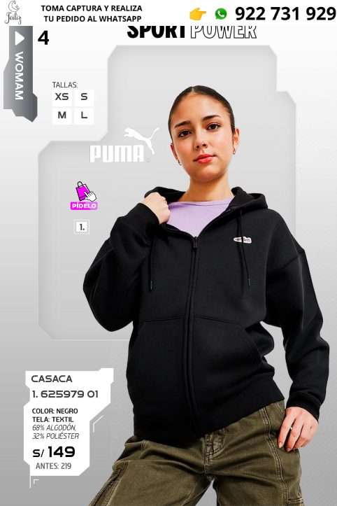 PUMA ROPA DEPORTIVA
